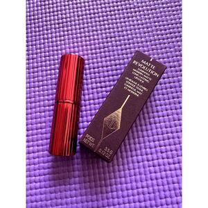 Charlotte Tilbury Luminous Modern Matte Long Lasting Lipstick 'Fame Flame' NEW